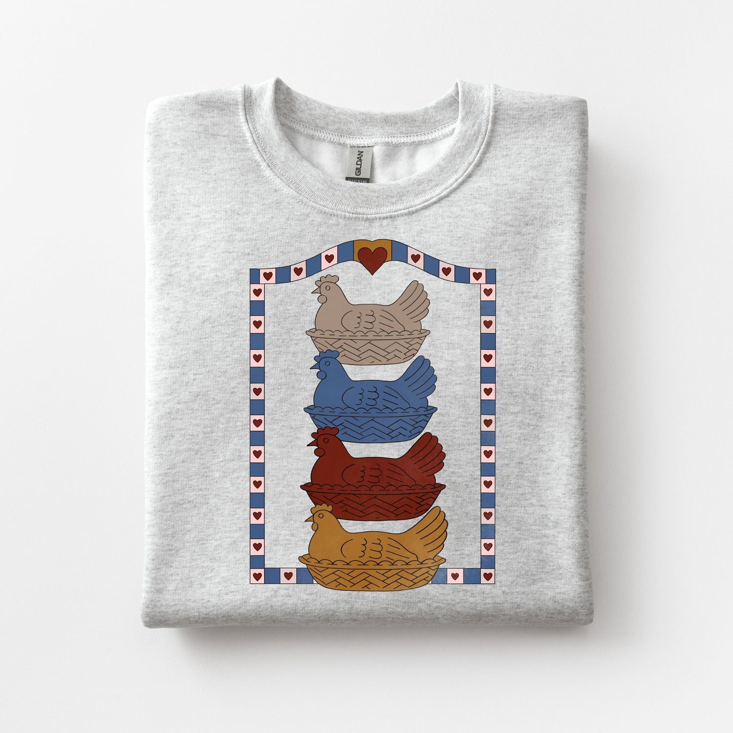 Vintage Nesting Hen (P)