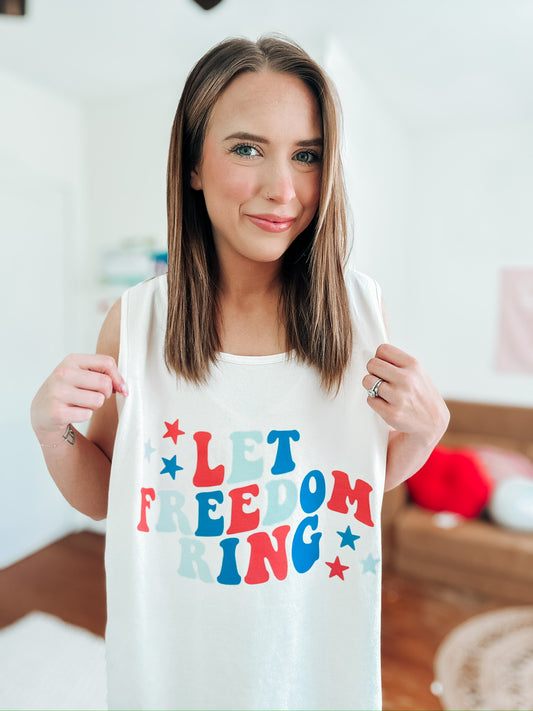 🇺🇸 Let Freedom Ring Tank or Tee