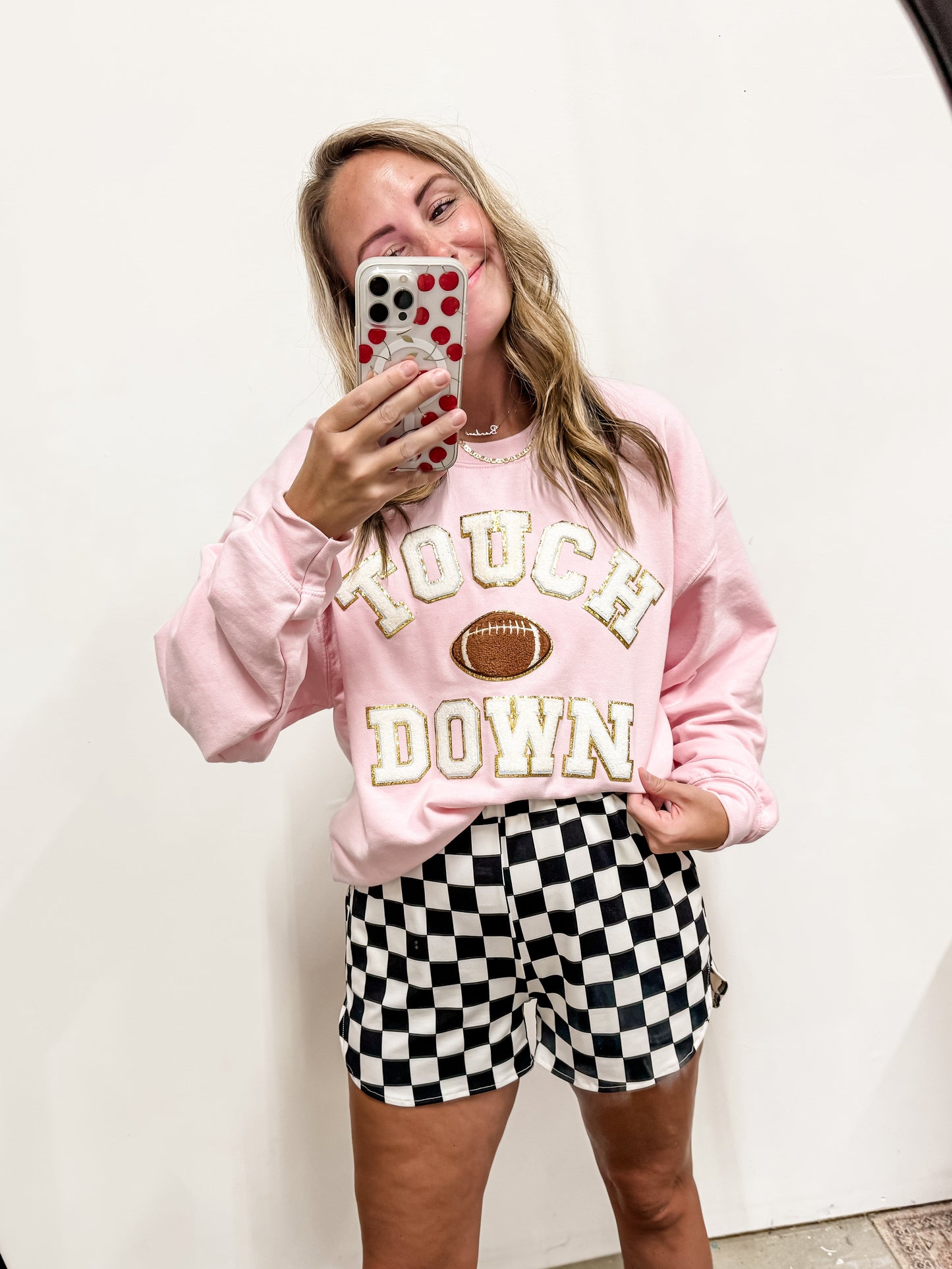 Chenille Patch TOUCH DOWN