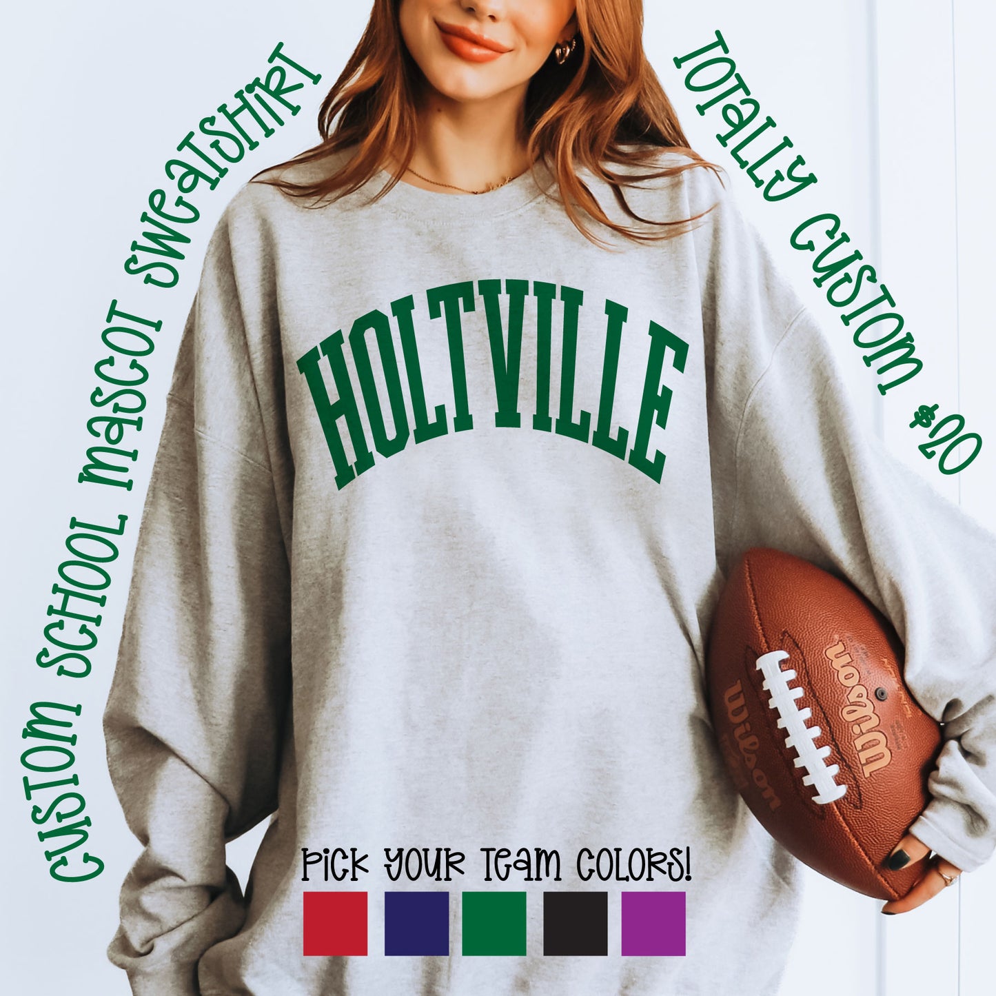 VARSITY School Spirit Sweatshirt (P)