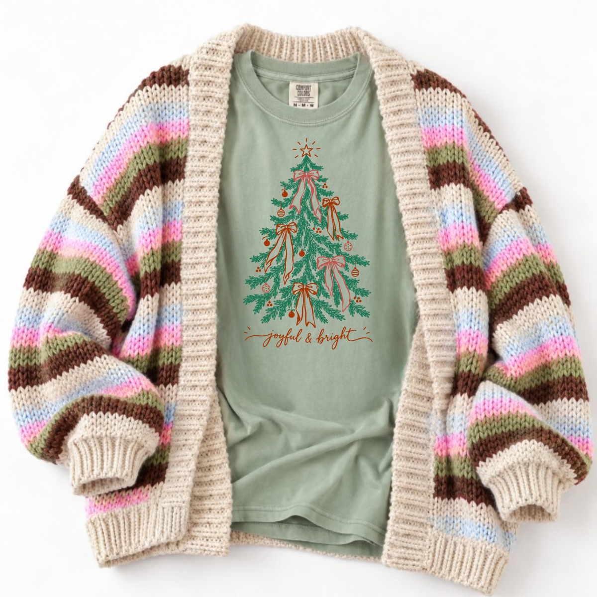 JOYFUL AND BRIGHT CHIRSTMAS TREE