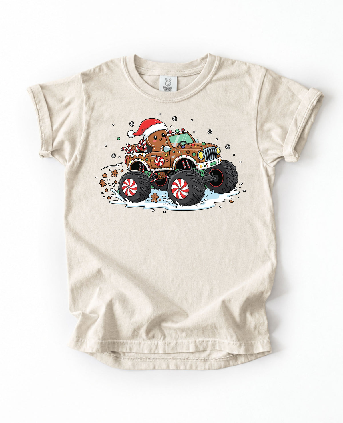 GINGERBREAD MONSTER TRUCK SANTA
