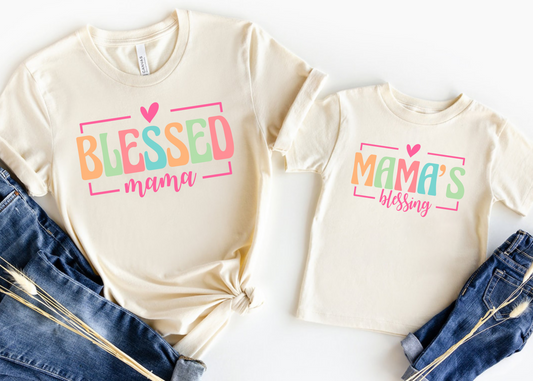 BLESSED  - Mama + Mini GIRLS