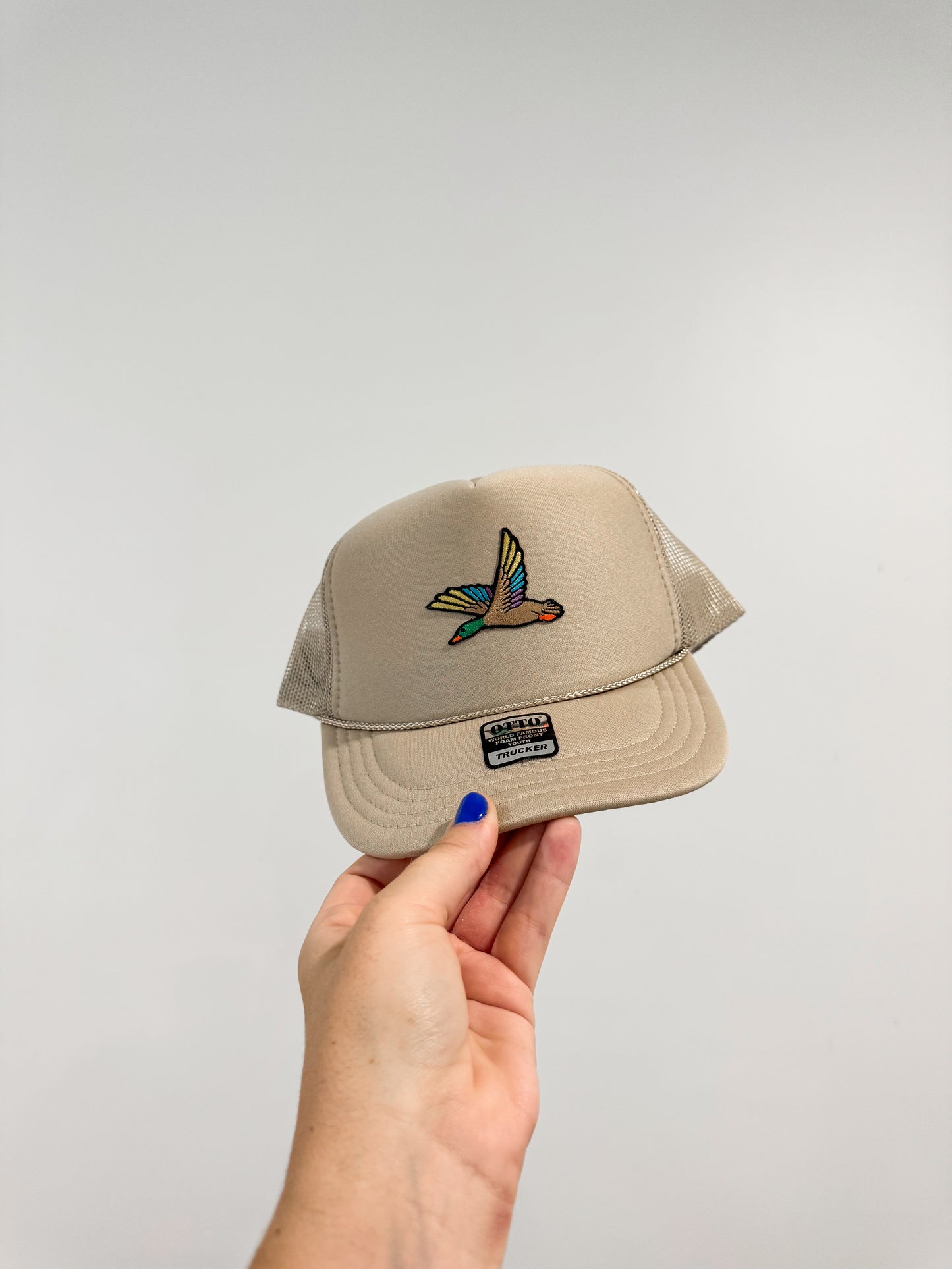 Youth Tan Hat *Colorful Mallard