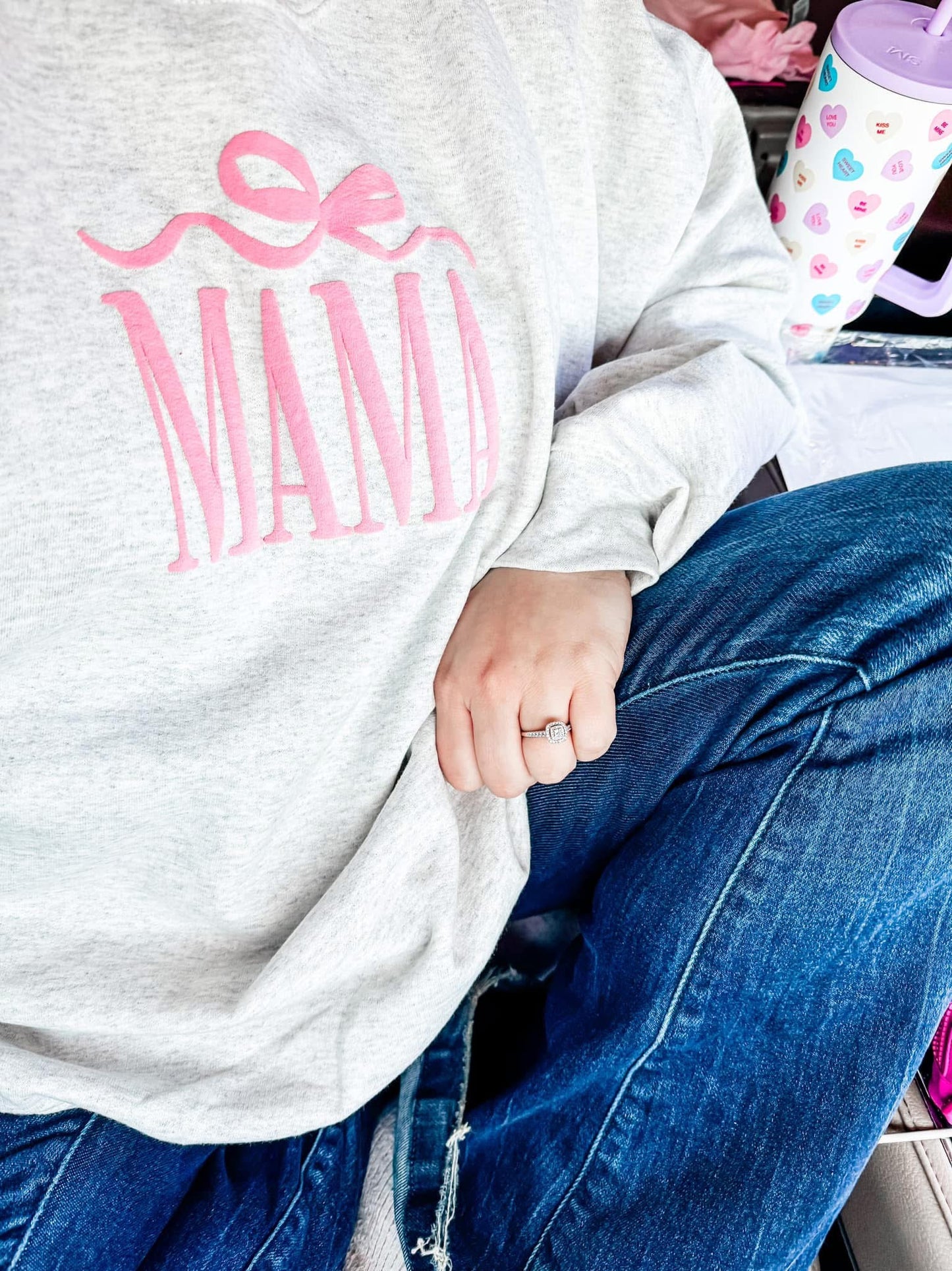 PUFF Print Mama with Bow TEE SHIRT