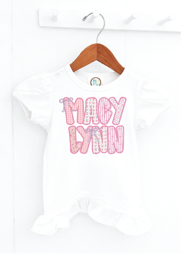 Girls Cherry on Top Lace Full Name