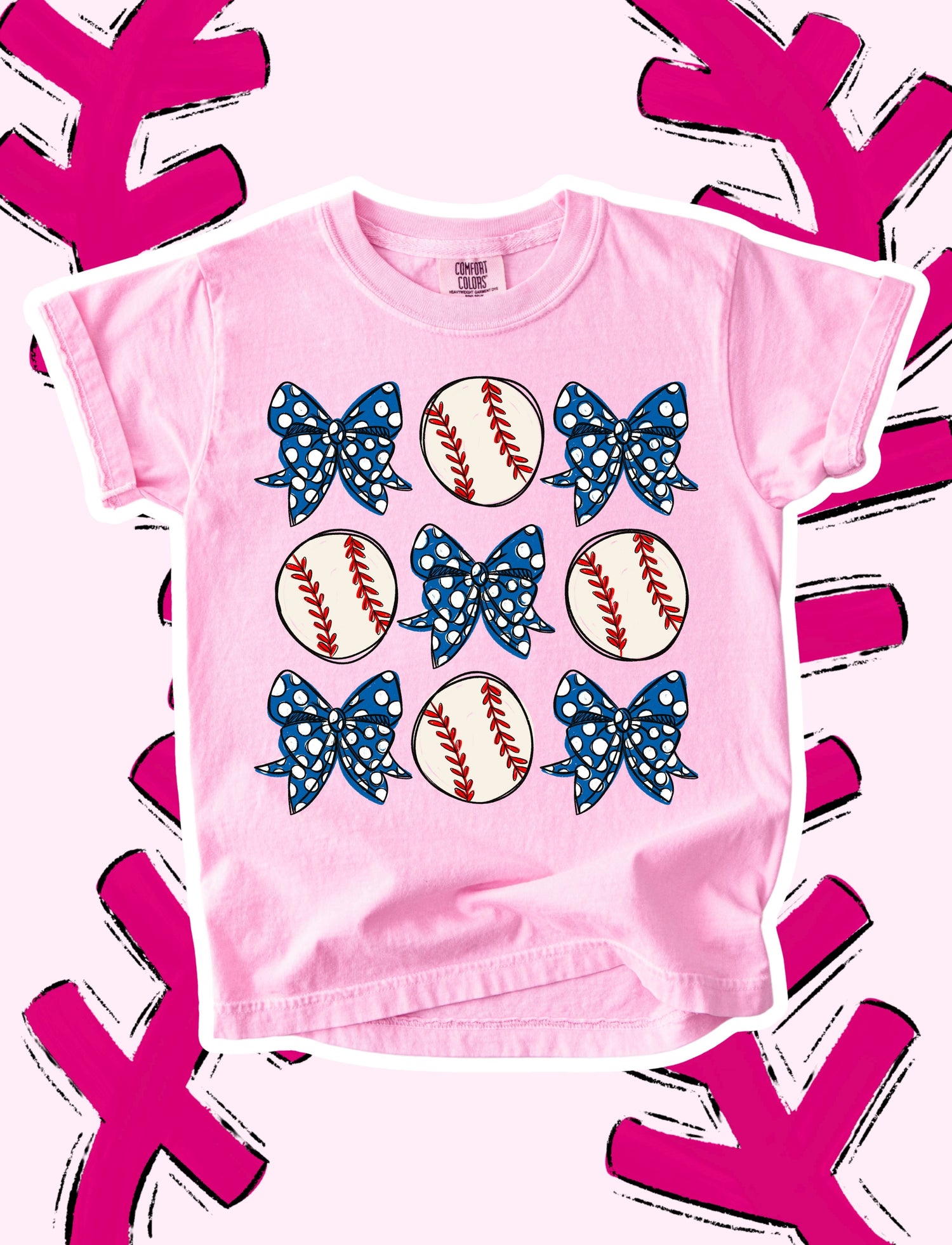 Baseball Bows - Youth