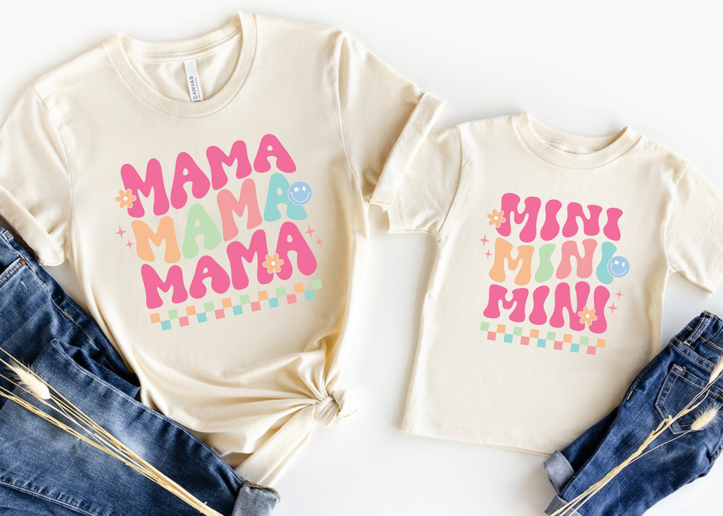 Retro Floral  - Mama + Mini GIRLS