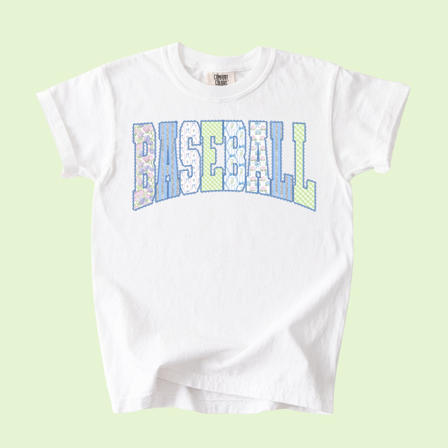 Lace + Gingham BASEBALL