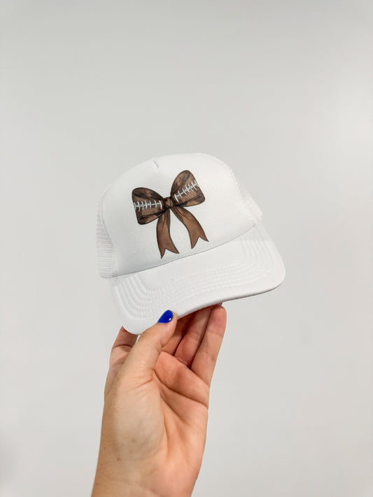 Youth Football Bow Hat!