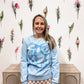 Blue Coquette Monogram Crewneck (P)