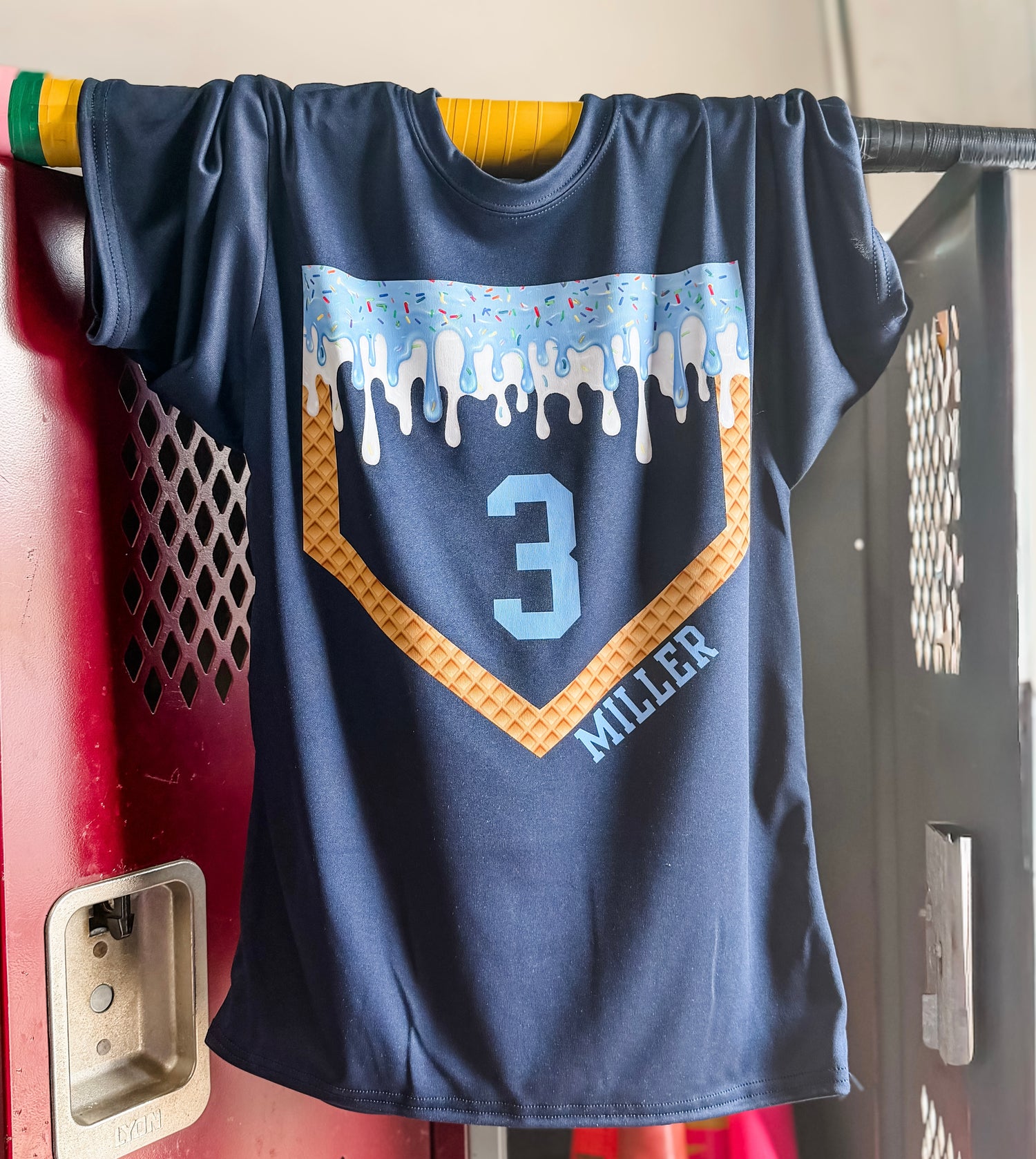 HOMEPLATE DRIP: Blue and White