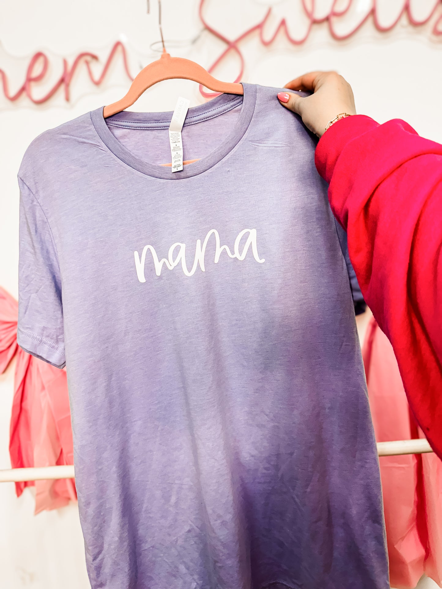 Lavender Dainty Mama TEE!!!