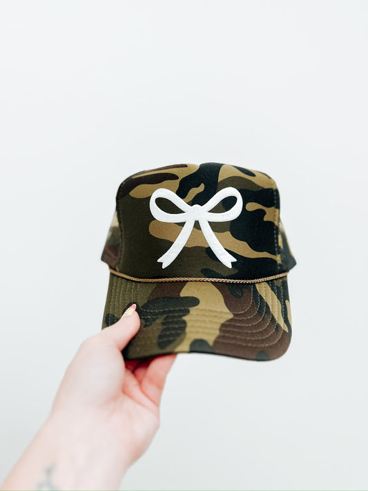 Camo Bow *Puff Print