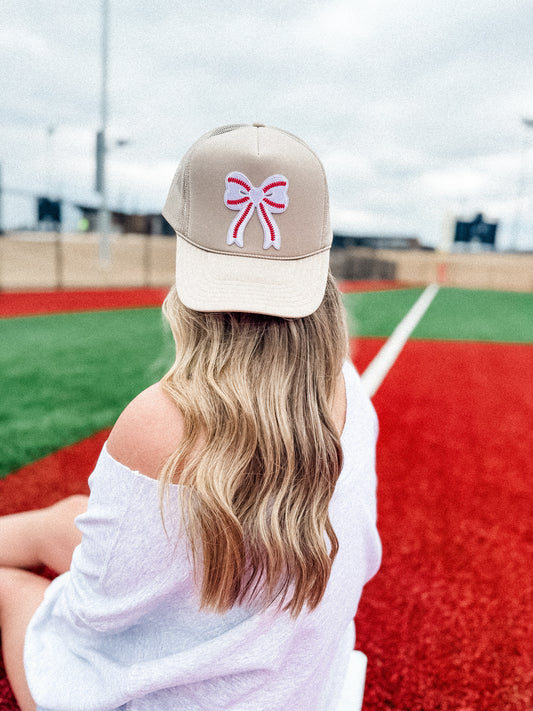 🧢 Baseball Bow Hat *Customize