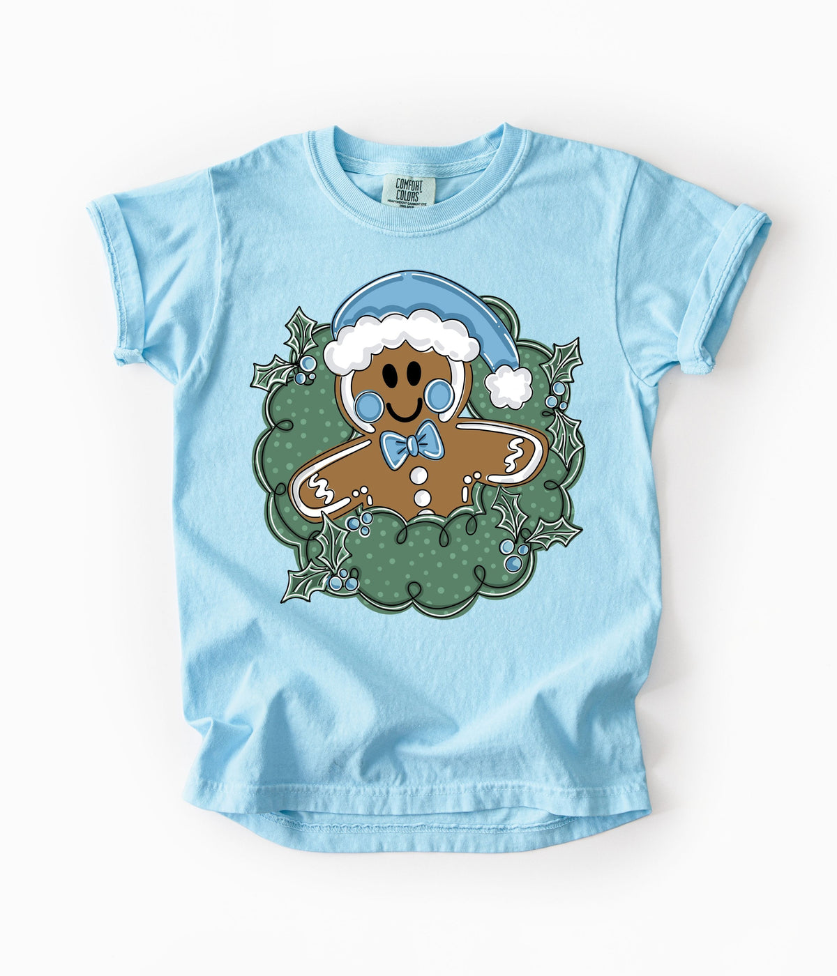 BOYS GINGERBREAD WREATH