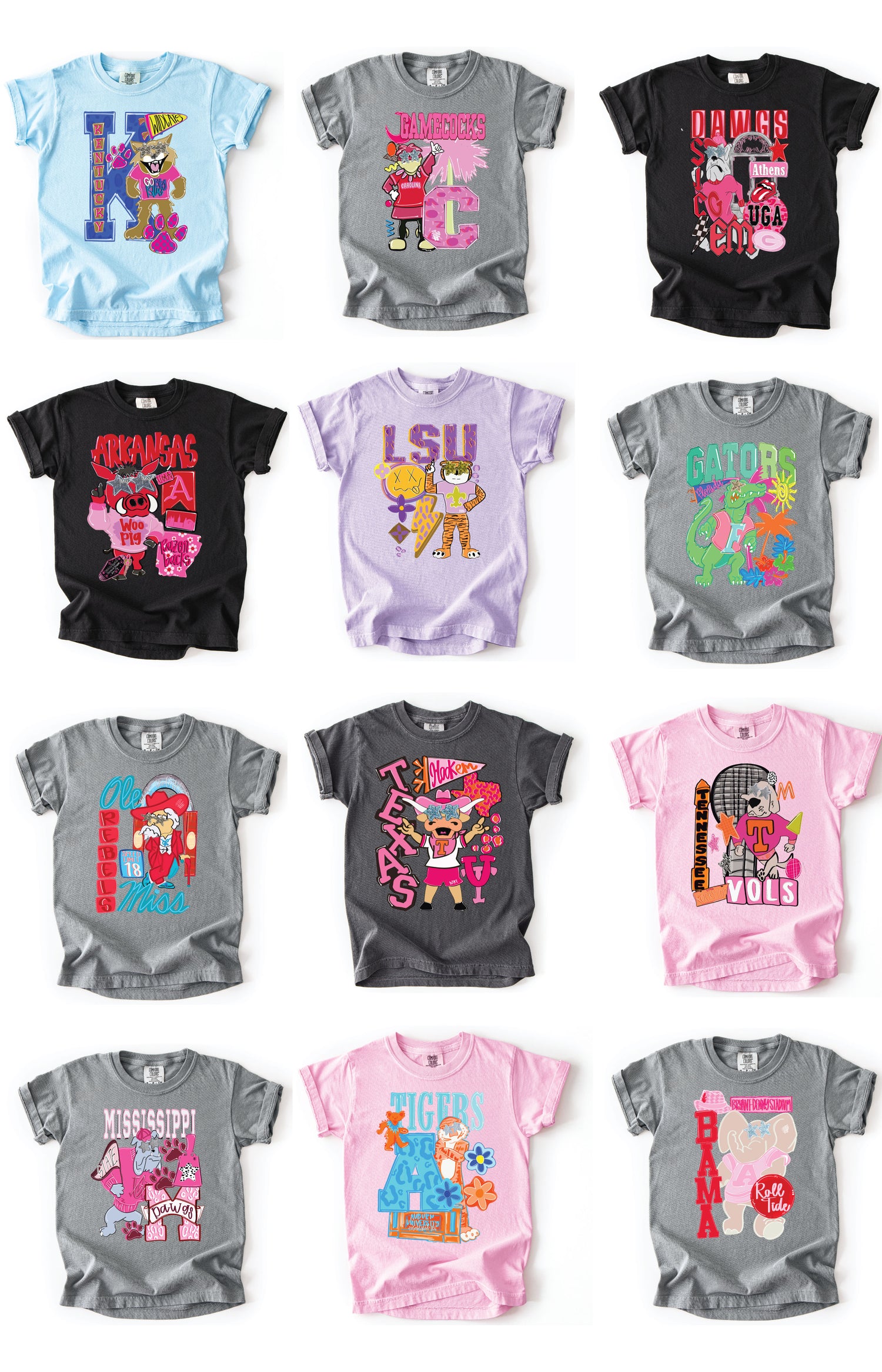 90's Vibe Football Mascots (T)