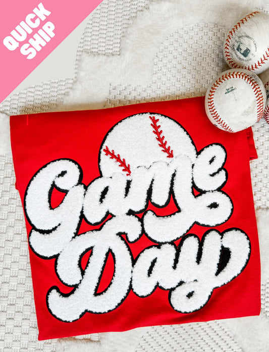 ⚾ Chenille Baseball Sweatshirt