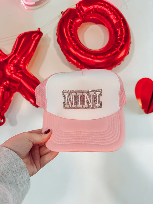 ❤️ Pink Glitter MINI Trucker !!