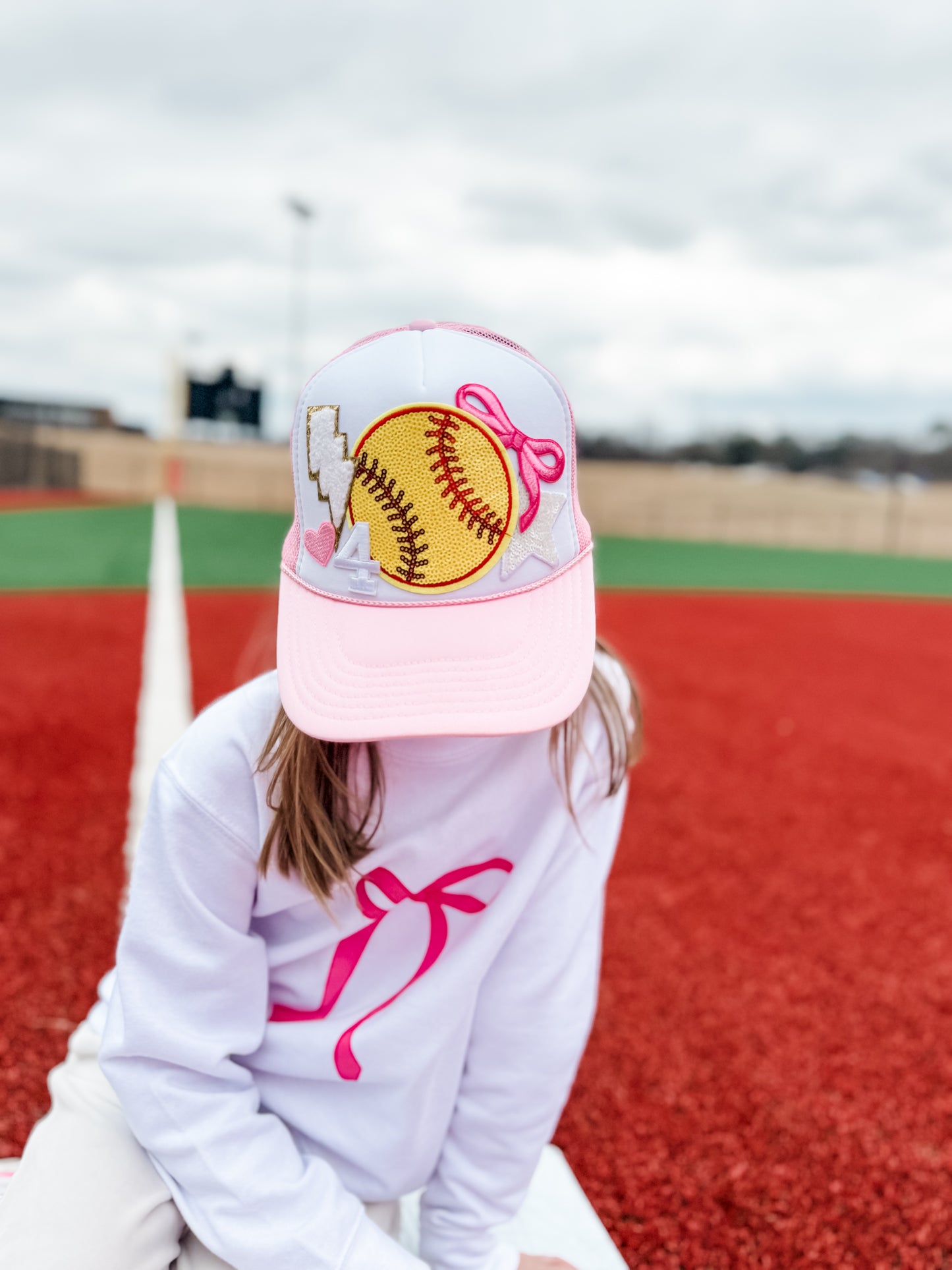 🧢 Softball Patch Hat *Customize