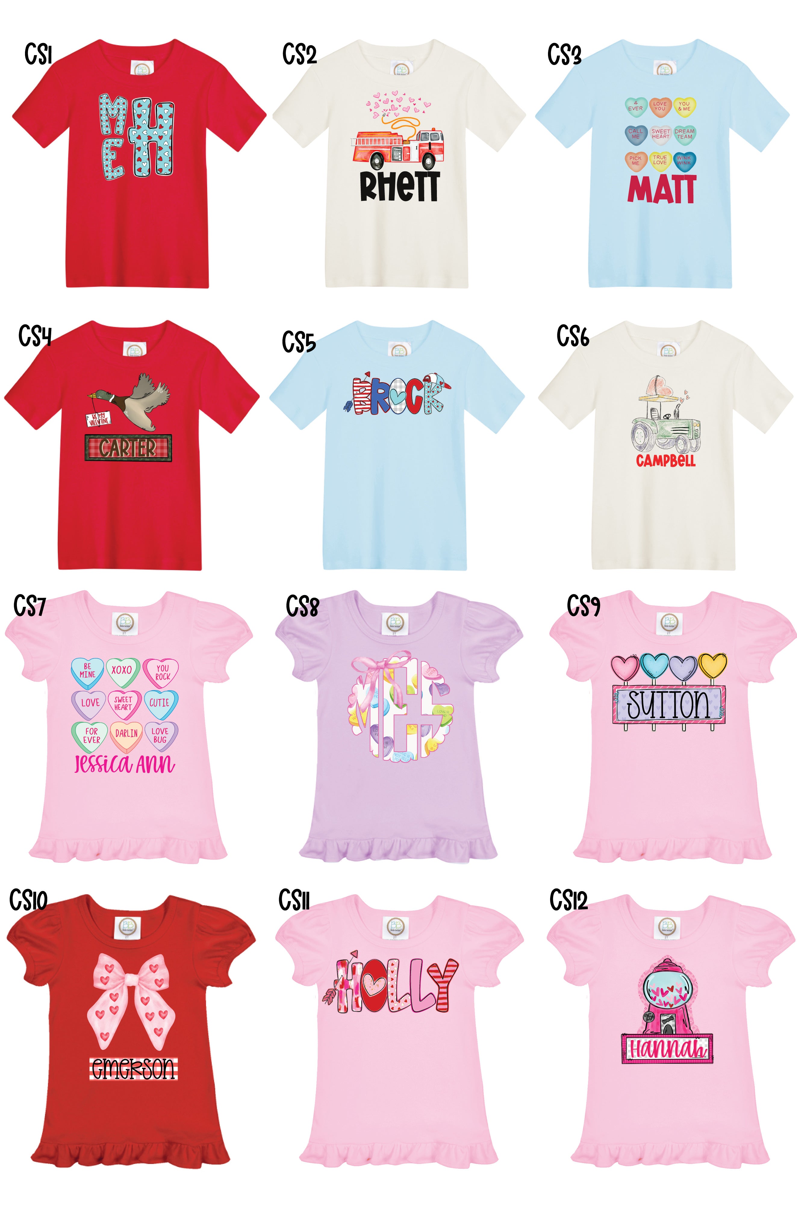 12/5 COLOR SHIRTS