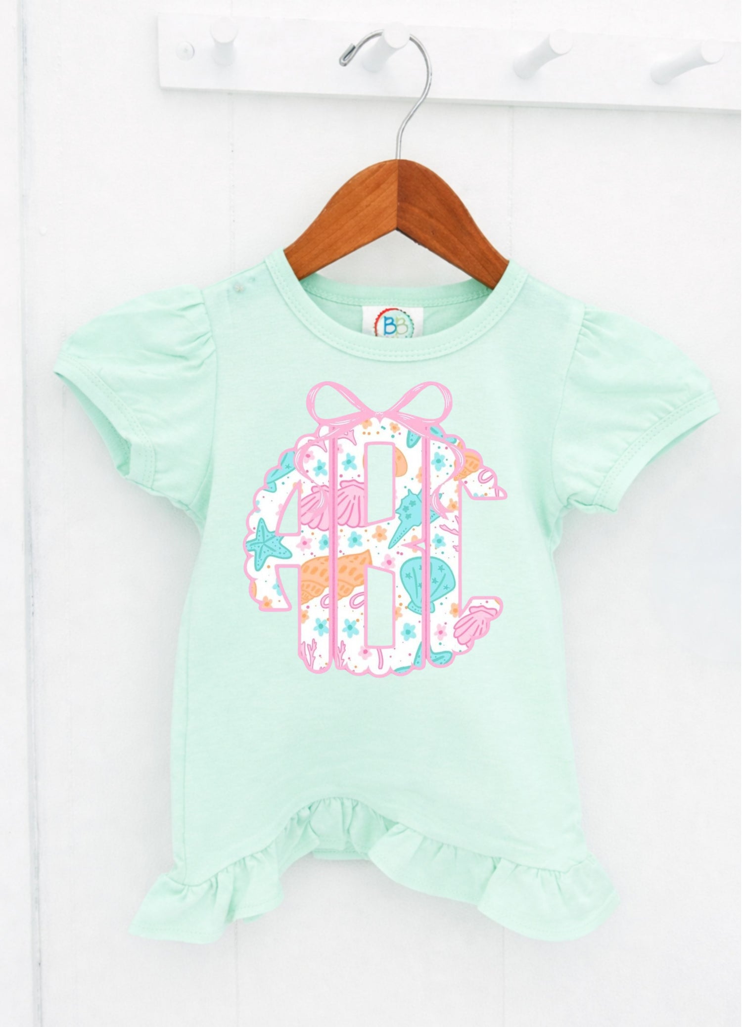 Girls Beach Monogram