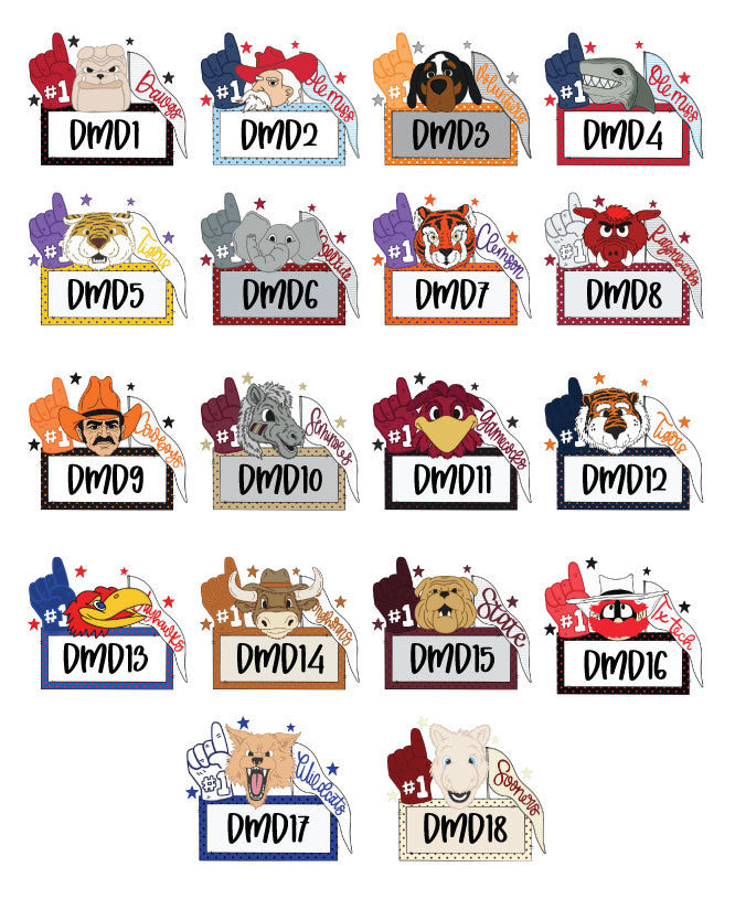 DMD - Girlie Mascots!!!