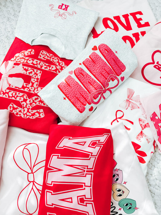 ❤️ Three Cozy Crewnecks Valentines Day Bundle