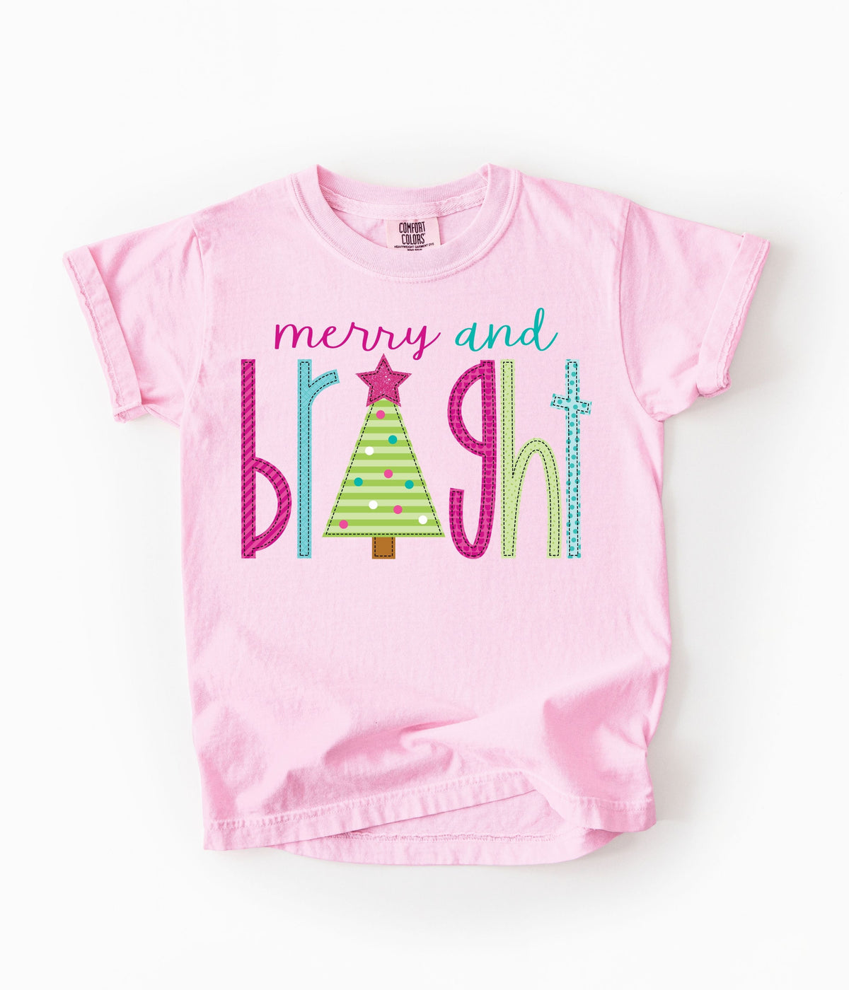 MERRY & BRIGHT CHRISTMAS TREE