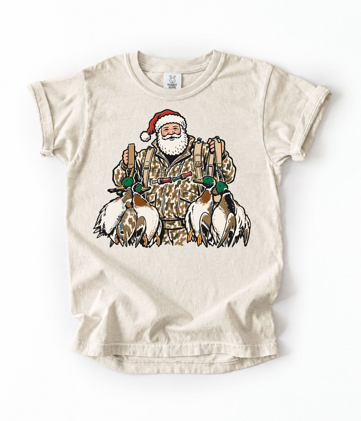 VINTAGE MALLARD HUNTING SANTA