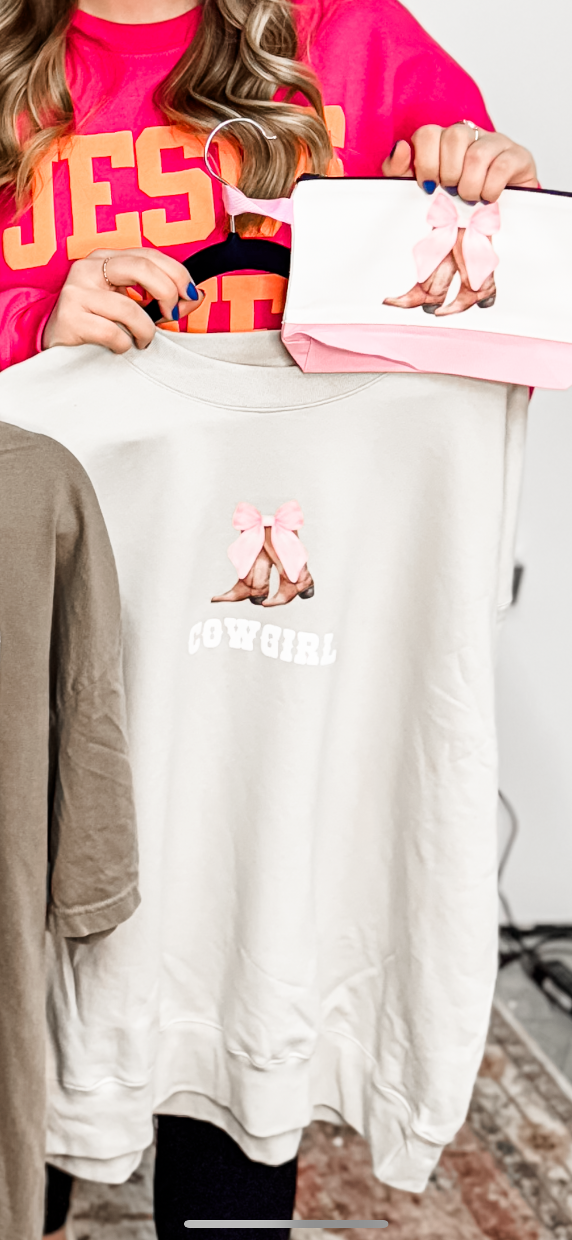 🤎 LONG LIVE COWGIRLS Bundle - Shirt & Crewneck