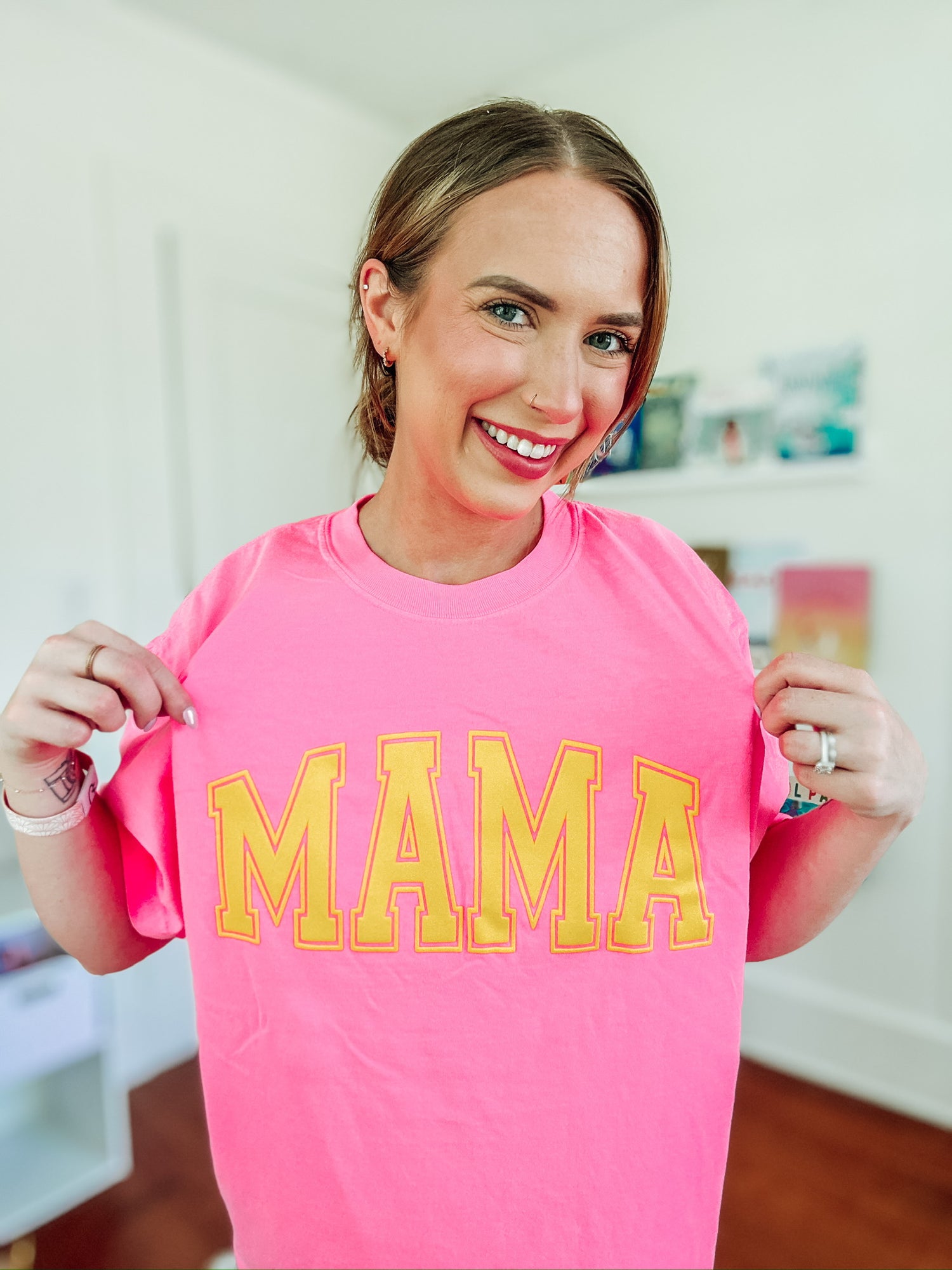 Neon Puff MAMA *Neon Pink/Yellow