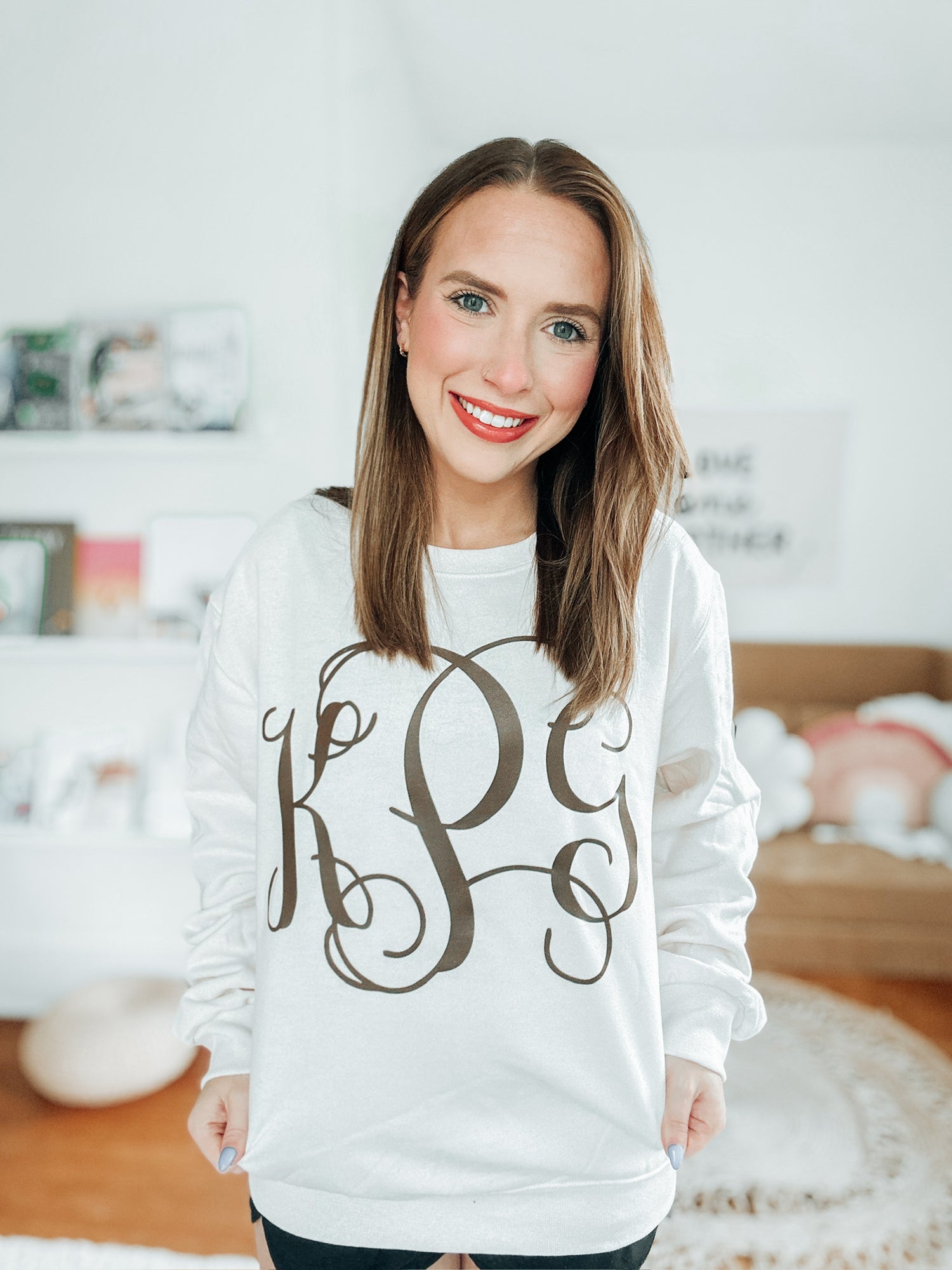 🍂 Interlocking Monogram Crewneck