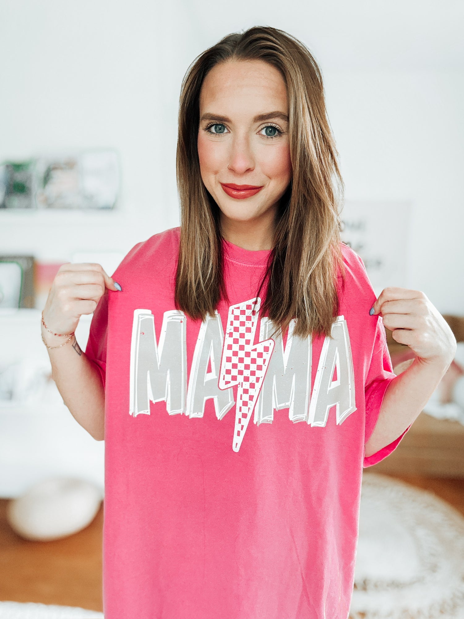 🍂 Fall Checkered lightning MAMA