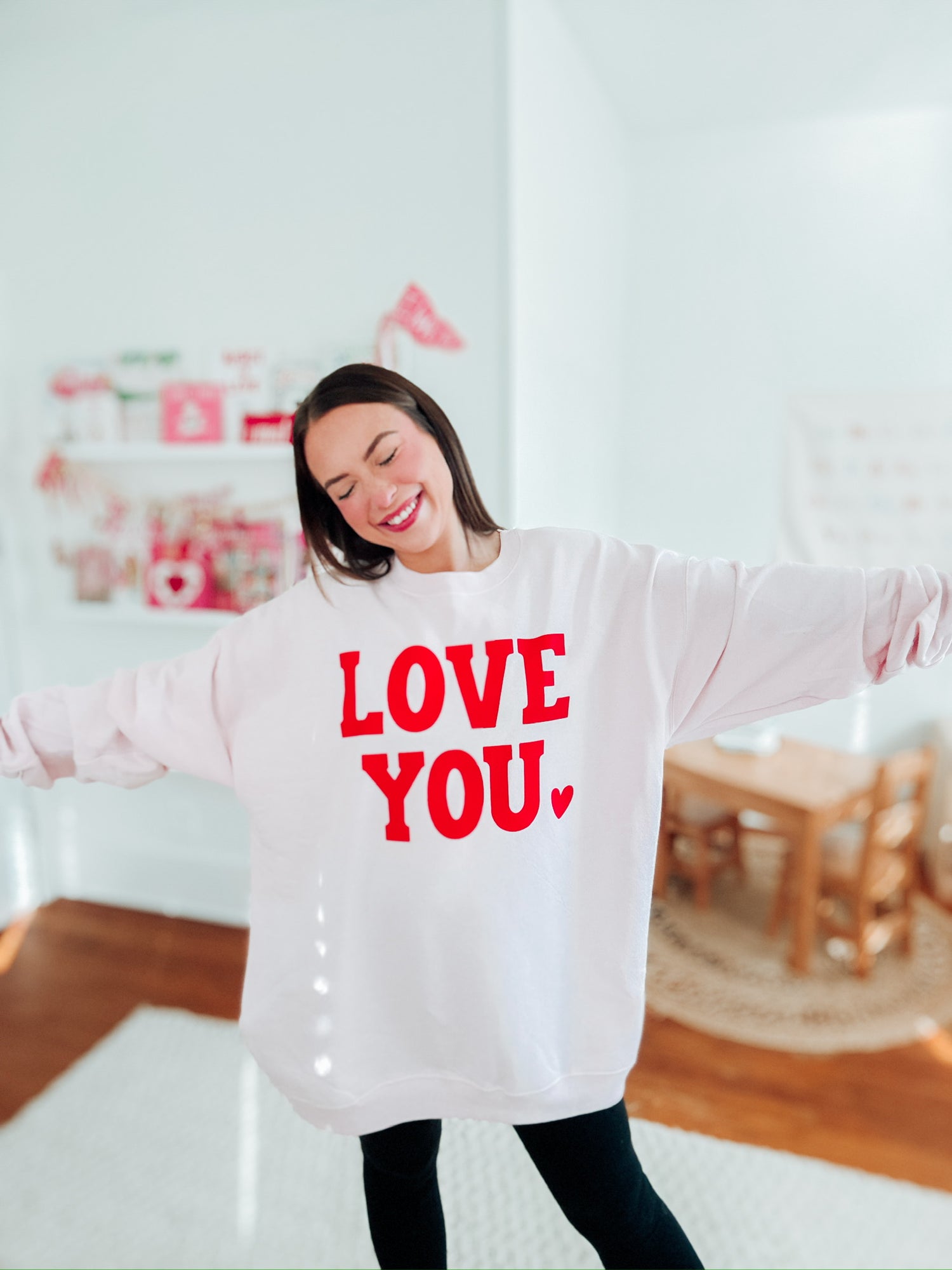 ❤️ Love you. With sleeve hearts!