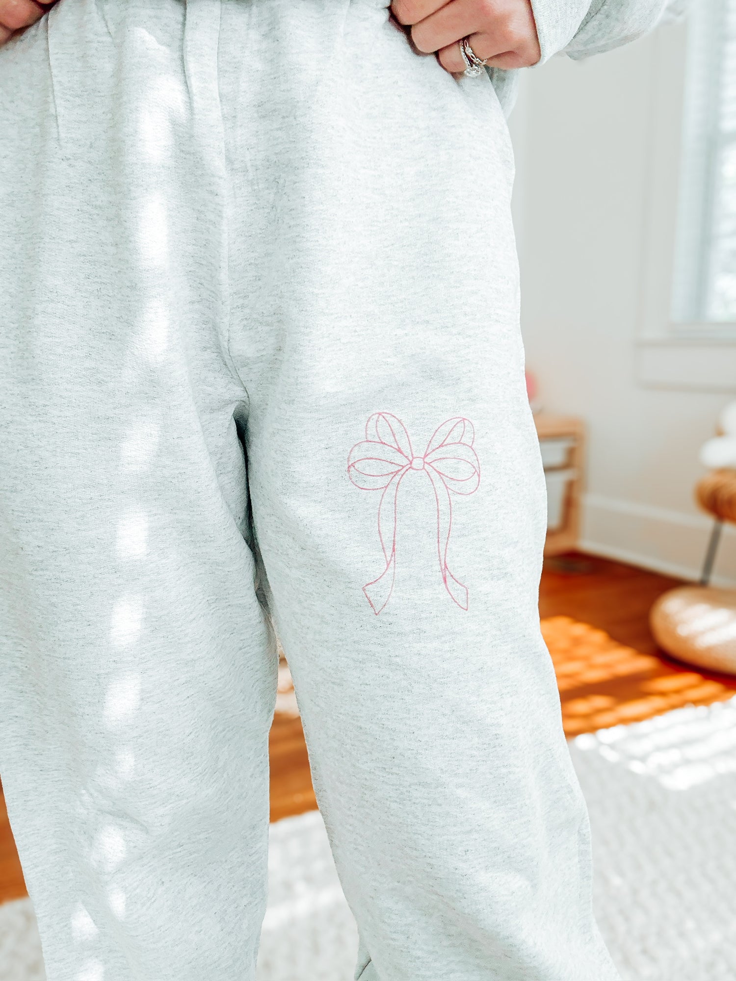 ❤️ Oversized Bow Sweatpants