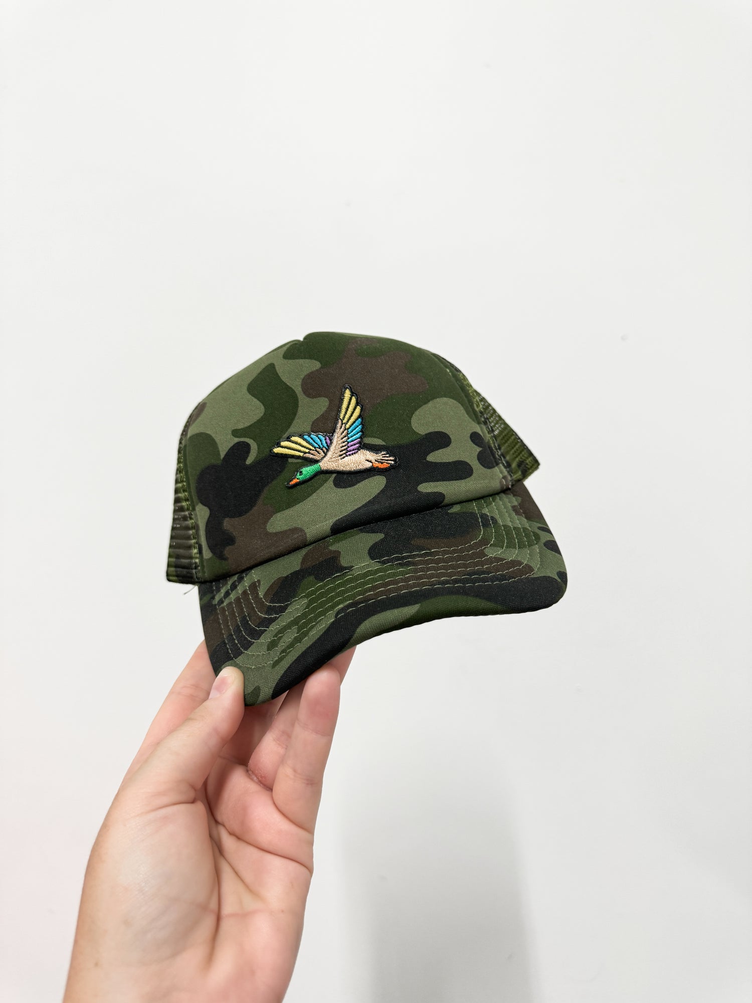 YOUTH Trucker Colorful Mallard *Camo