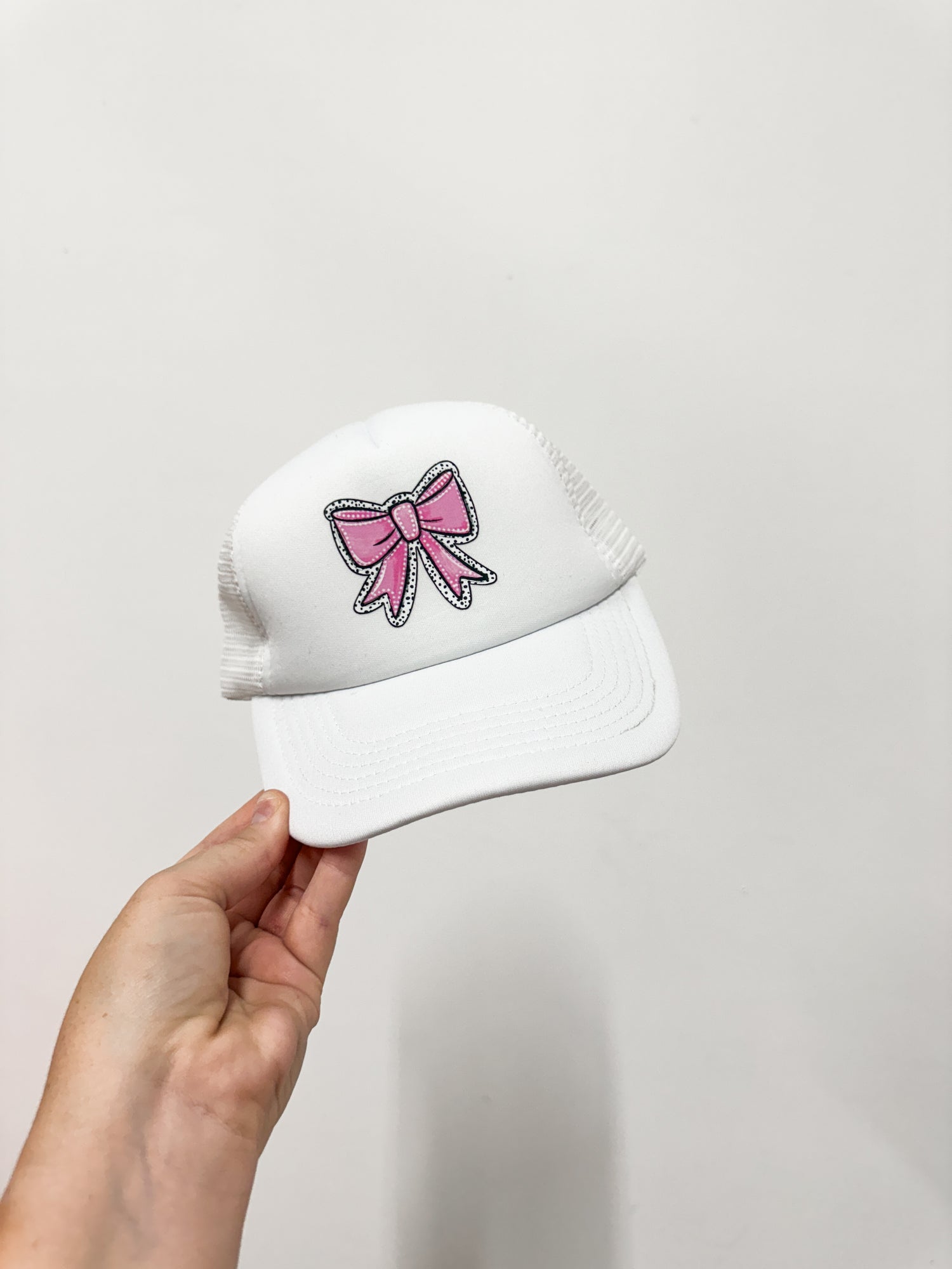 YOUTH Bow trucker *White