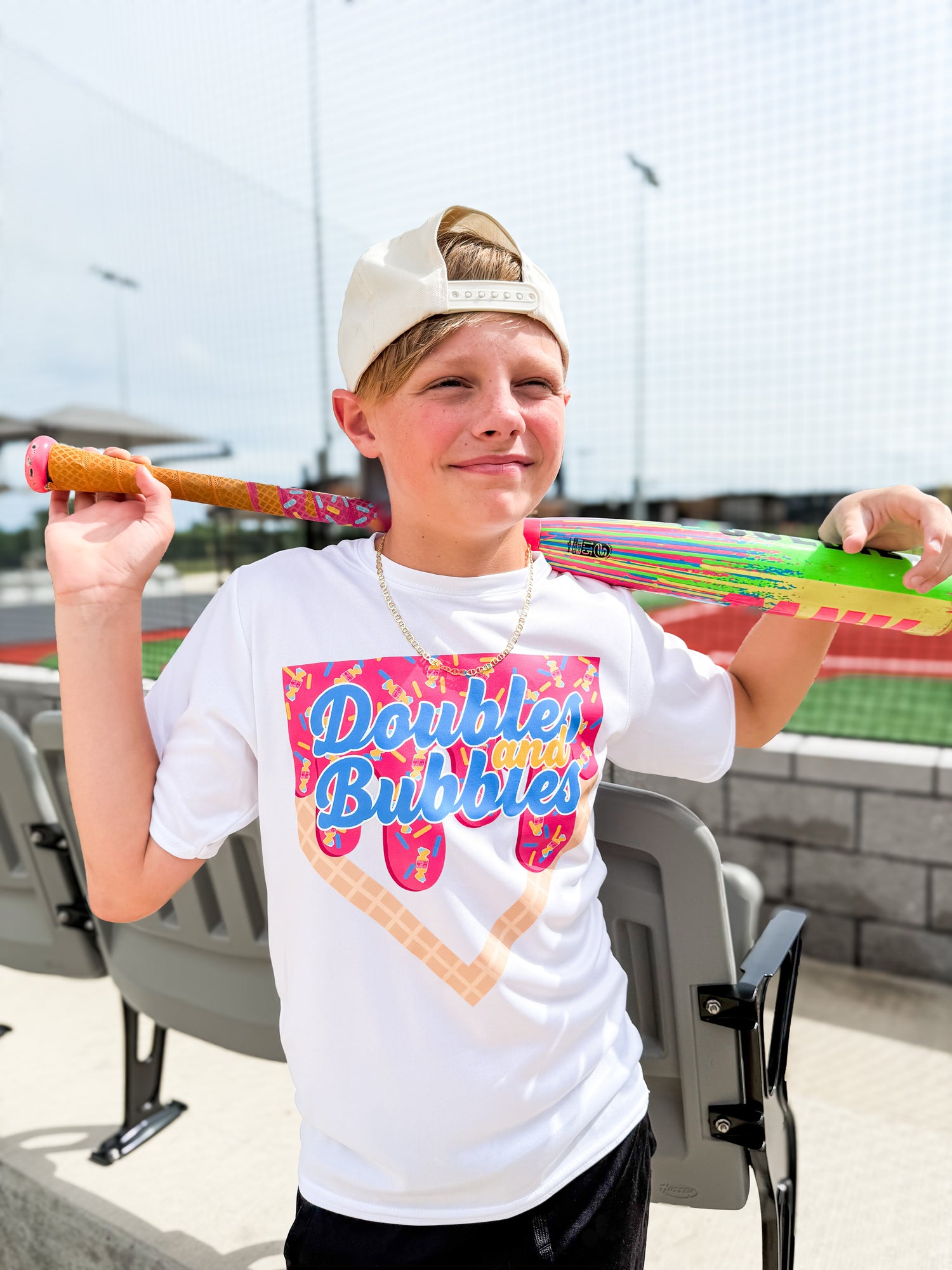 Bubbles and Doubles Front/Back