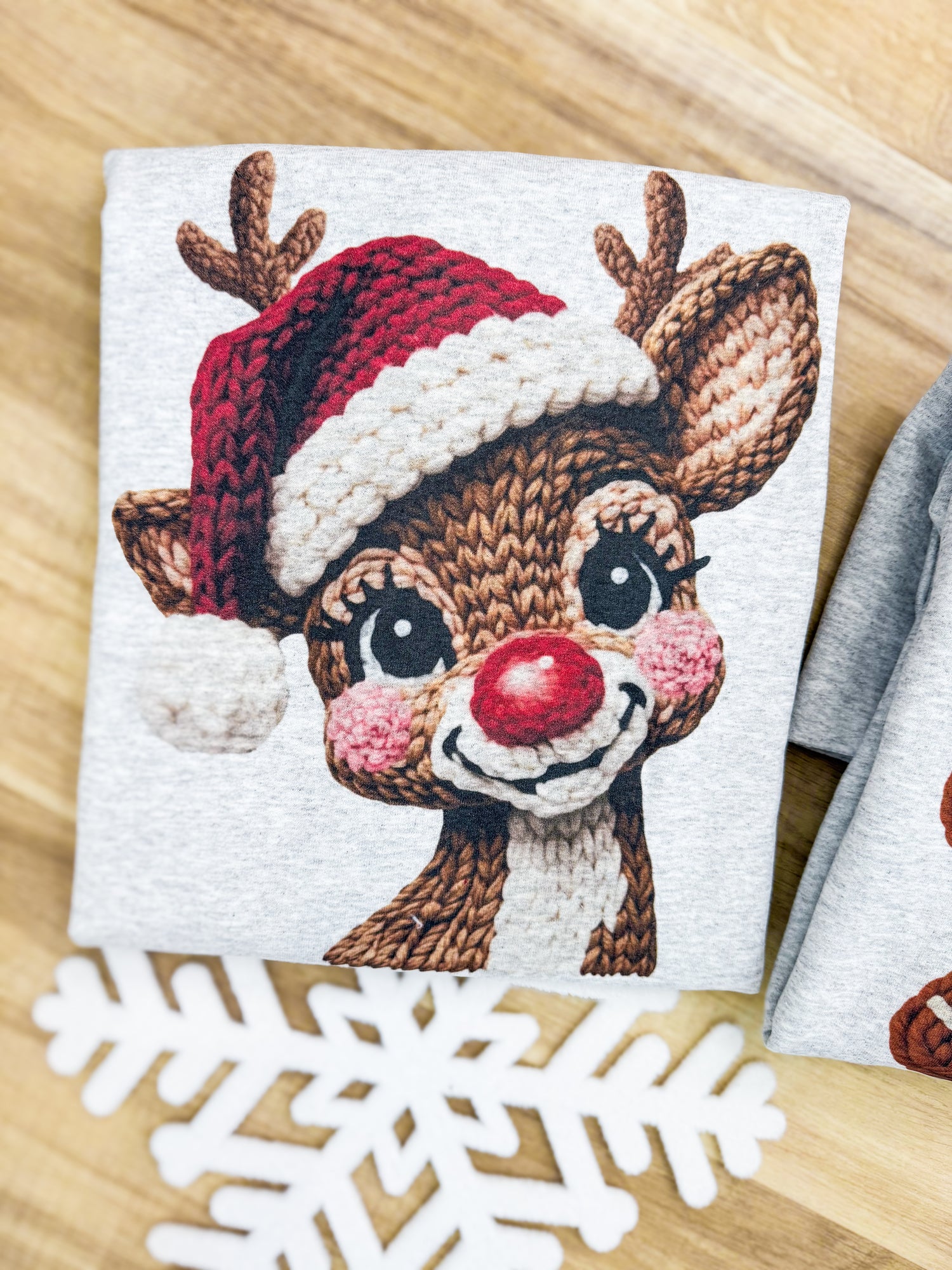 Reindeer Yarn Sweatshirt (P)