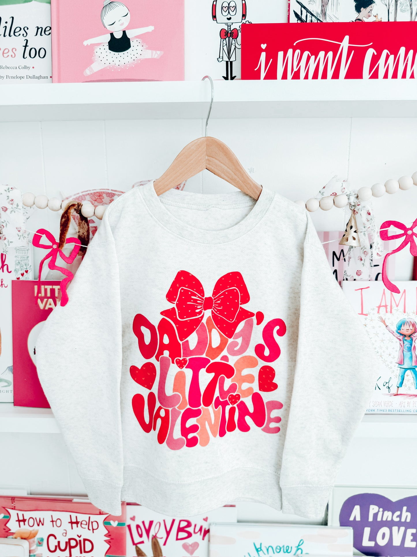 ❤️ Daddy's little Valentine - Crewneck