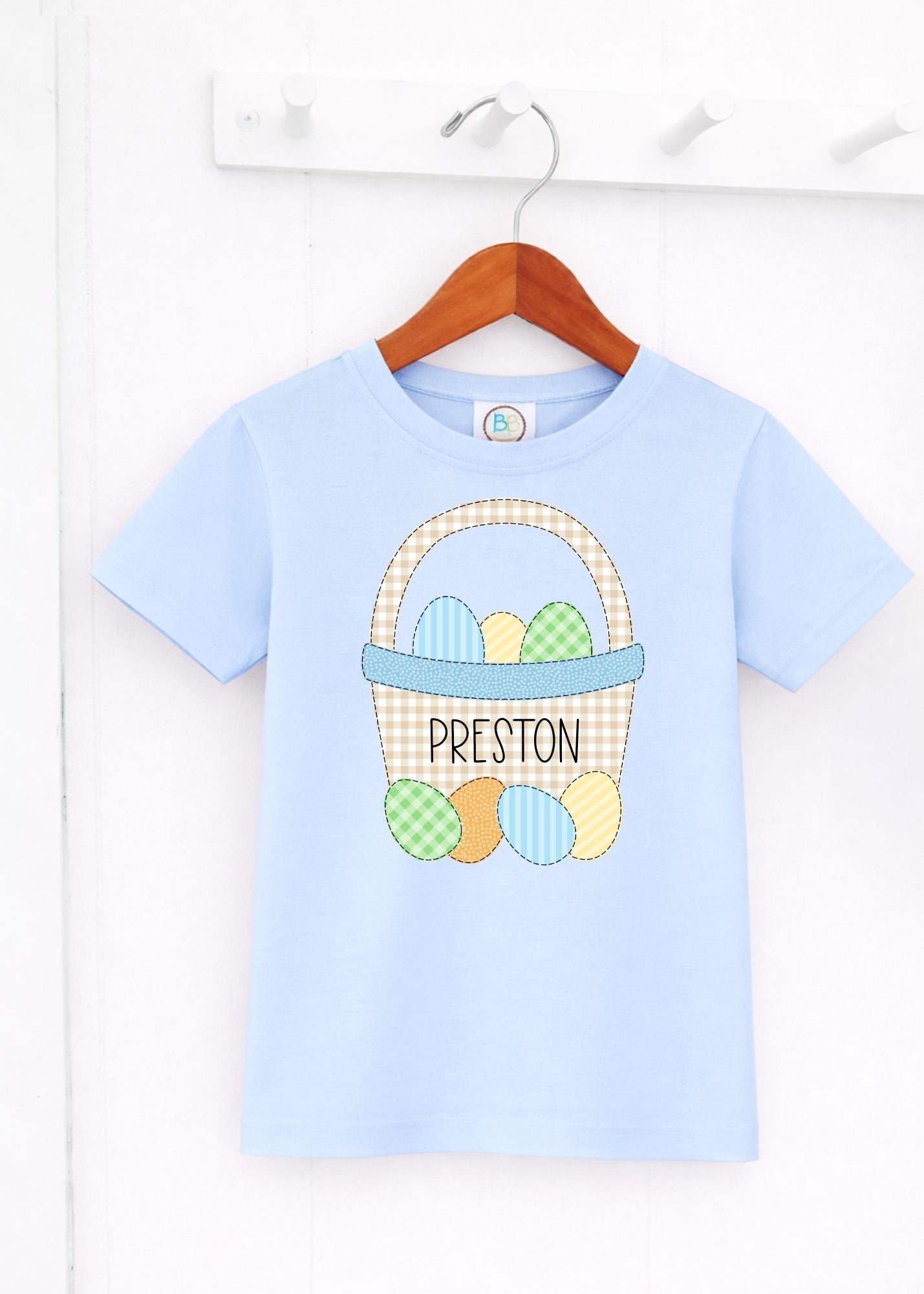 Boys Easter Basket with Nameplate