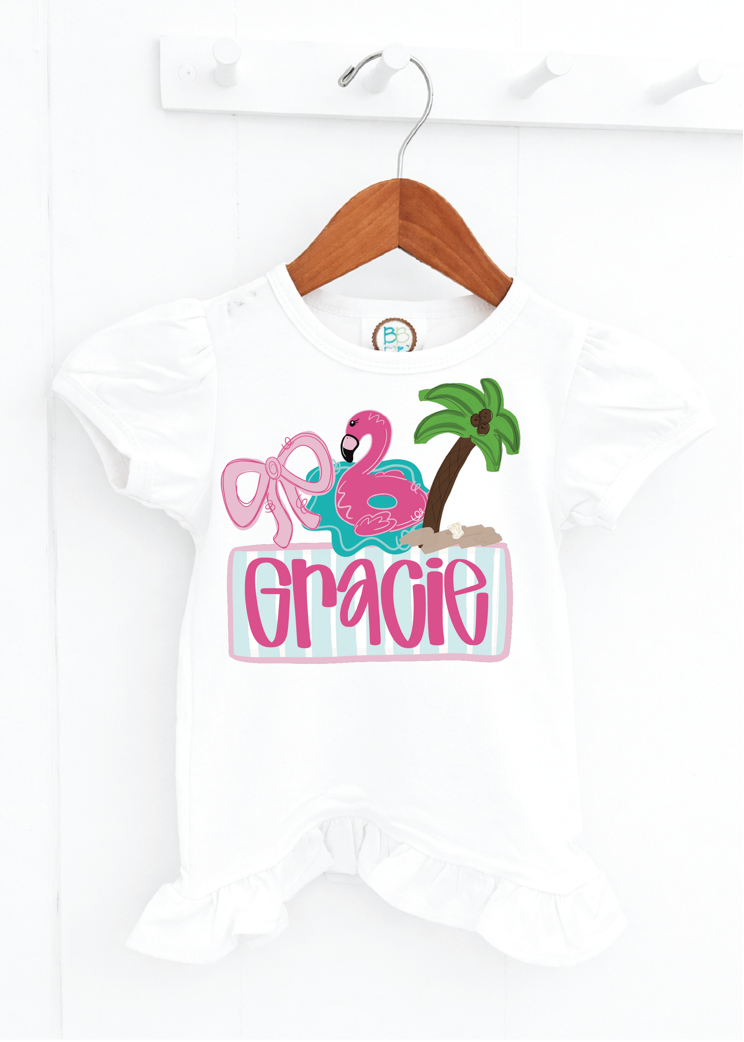 Girls Preppy Flamingo (PR2)