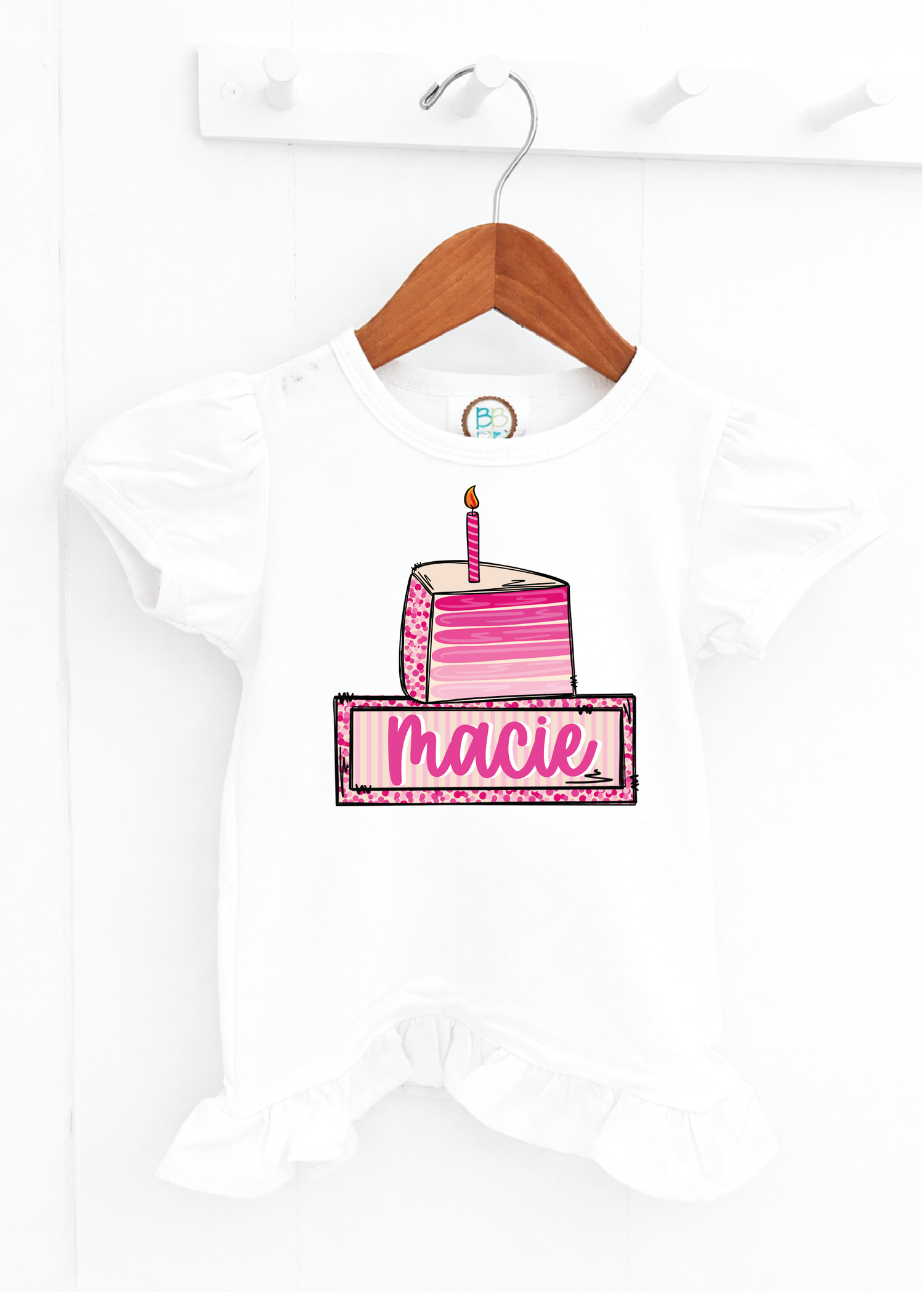 Girls Piece of Birthday Cake (PR42)