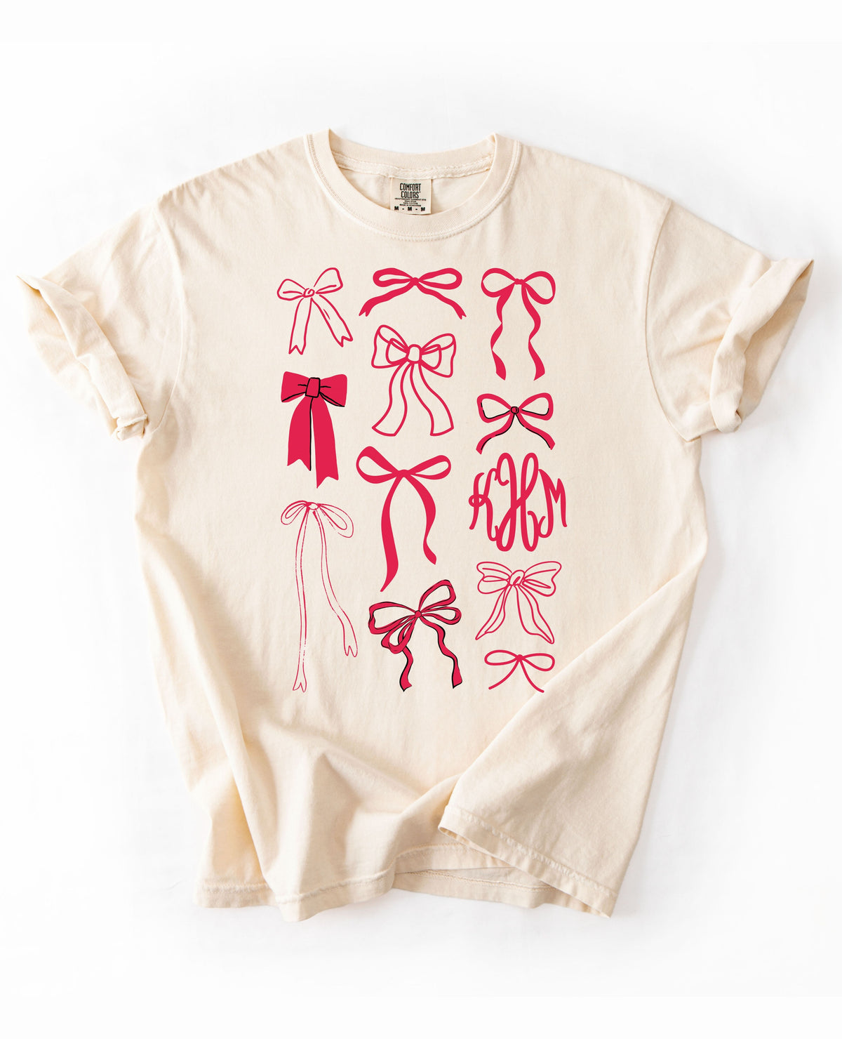 RED COQUETTE MONOGRAM