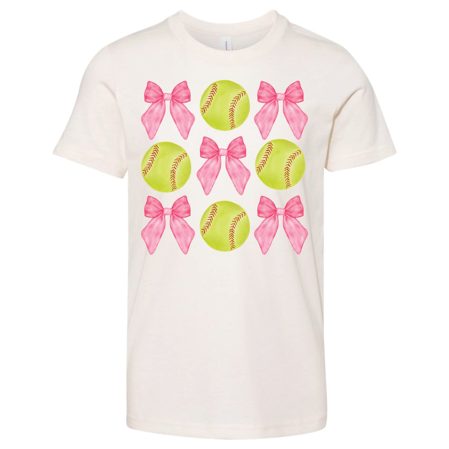 ⚾ Softball Bows *Toddler/Youth