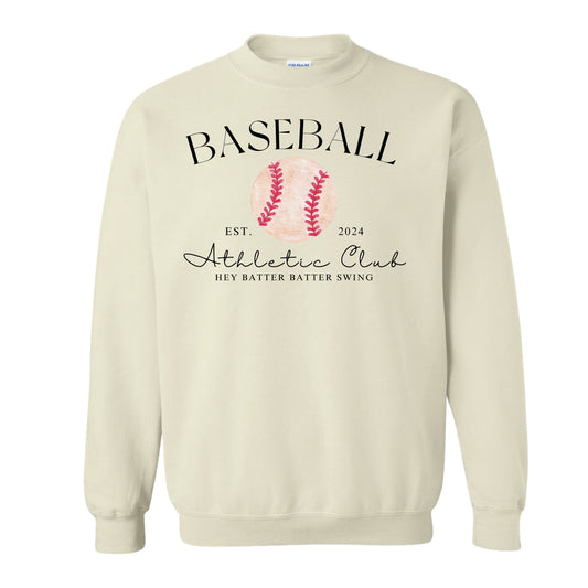 ⚾ Baseball Athletic Club Sweatshirt