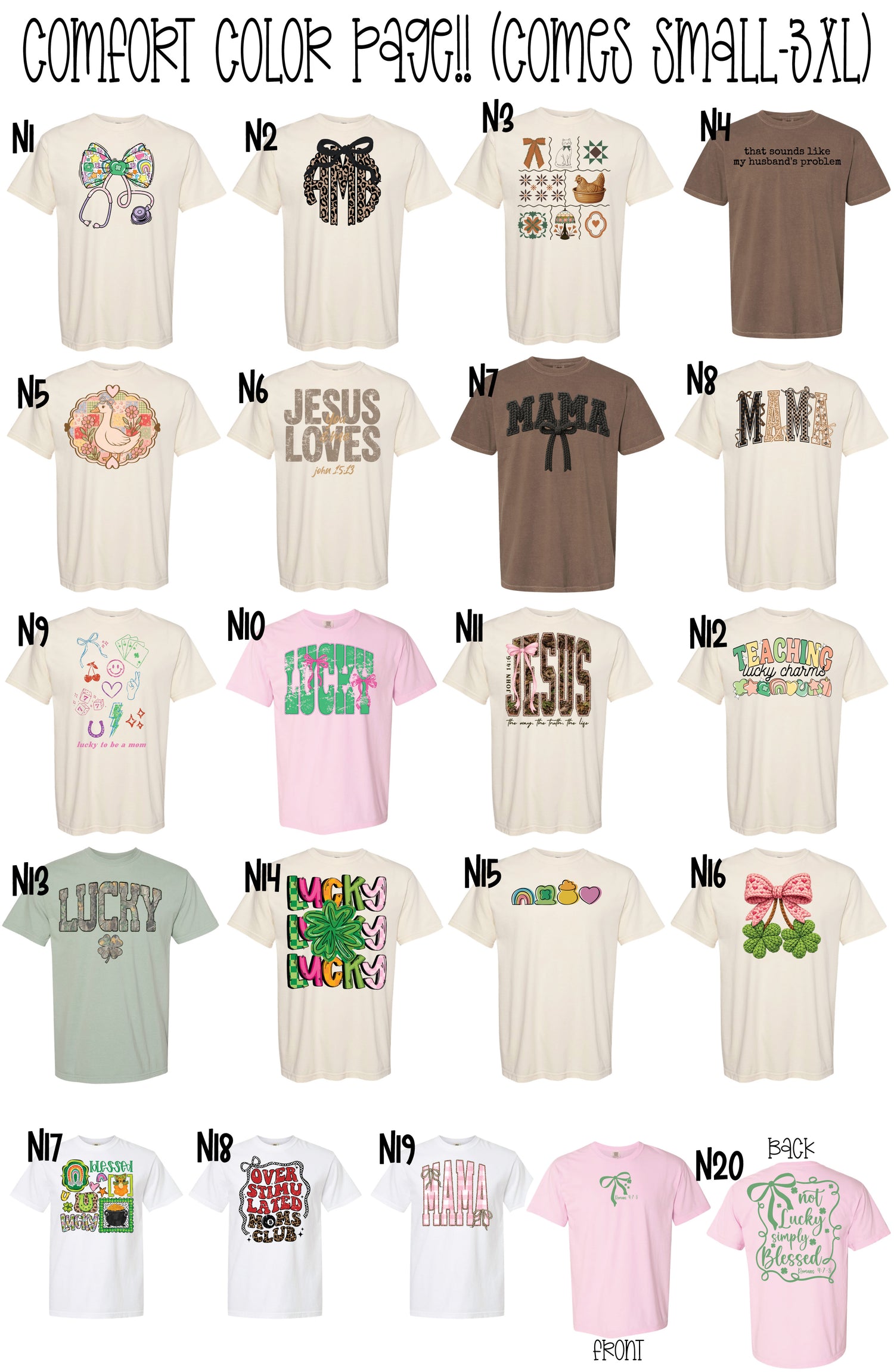 BOGO: Lucky Shirts ☘️