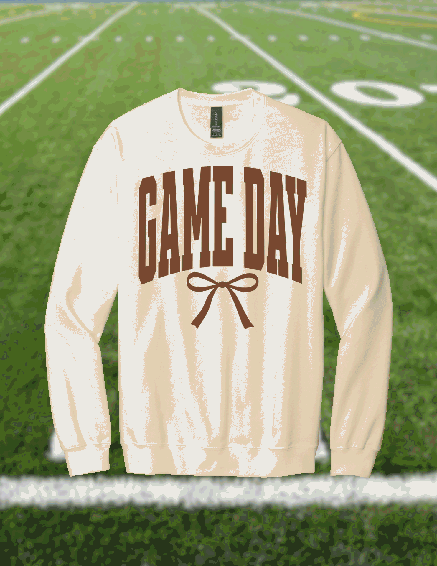 GAME DAY SWEATSHIRT Color on Color