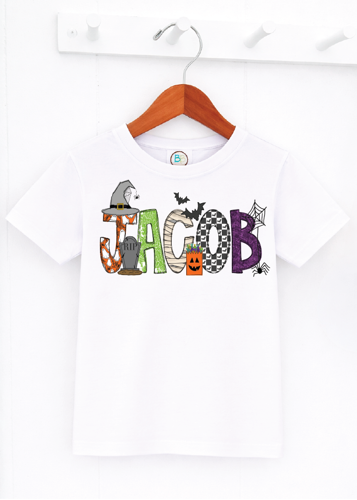 Boy Halloween Name (JLY323)